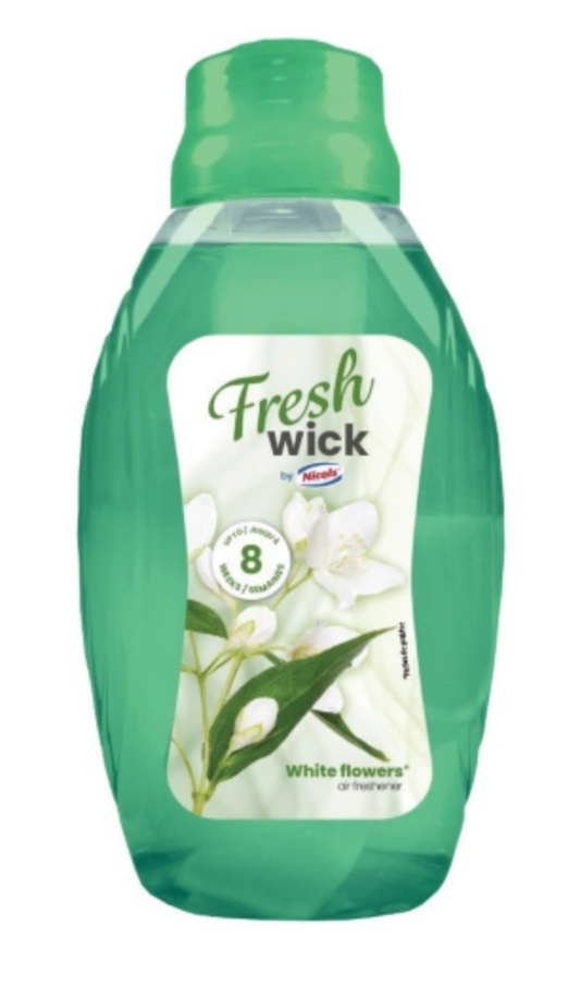 NICOLS LUCHTVERFRISSER MET WIEK 375ML WHITE FLOWERS (511182)