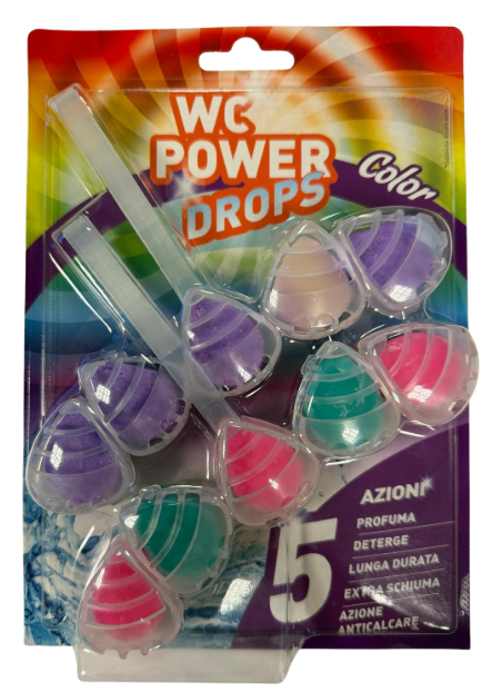 WC POWER DROPS COLOR 2X55GR
