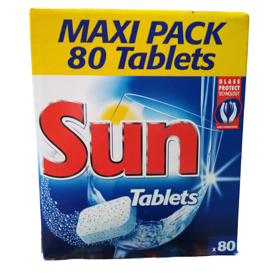 SUN VAATWASTABLETTEN MAXI PACK 80 PCS REGULAR