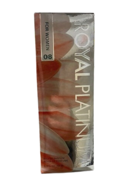 EAU DE PARFUM ROYAL PLATINUM WOMEN NR 08 100 ML