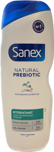 SANEX DOUCHEGEL NATURAL PREBIOTIC 700ML HYDRATANT