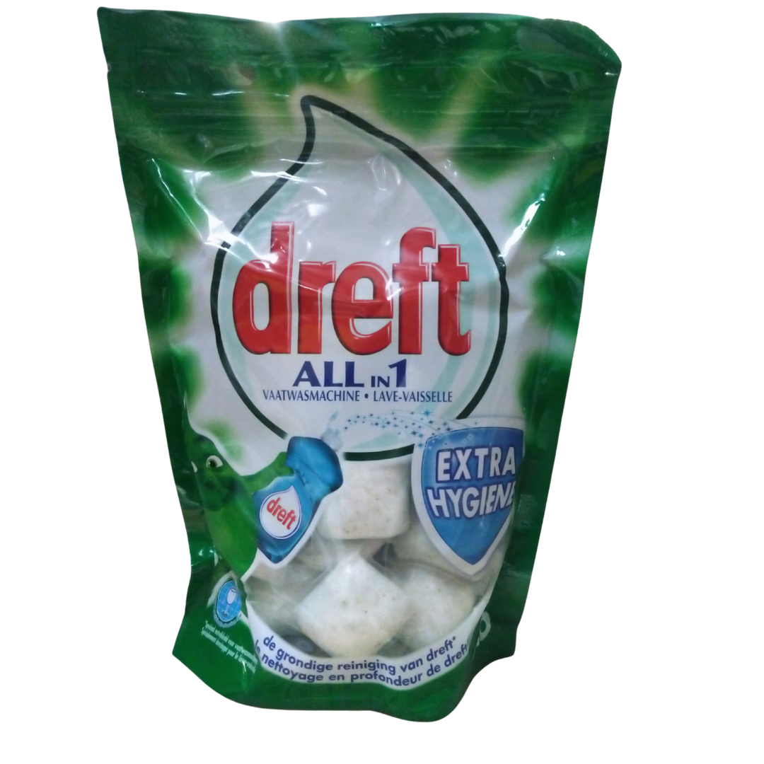 DREFT CAPS ALL IN 1 EXTRA HYGIENE 26 ST