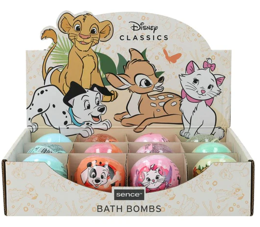 SENCE DISPLAY DISNEY CLASSICS BATH BOMBS 12ST  4 SOORTEN