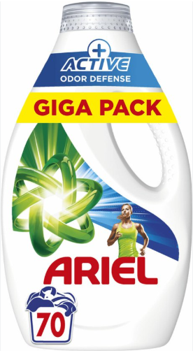 ARIEL VLOEIBAAR WASMIDDEL 70SC 3,15L ACTIVE ODOR DEFENSE FEBREZE