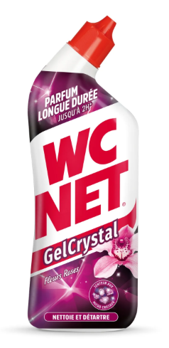 WC NET GELCRYSTAL FLEURS ROSES 750ML