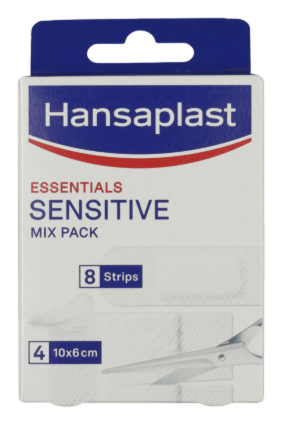 HANSAPLAST PLEISTERS SENSITIVE MIX PACK 8ST+4ST