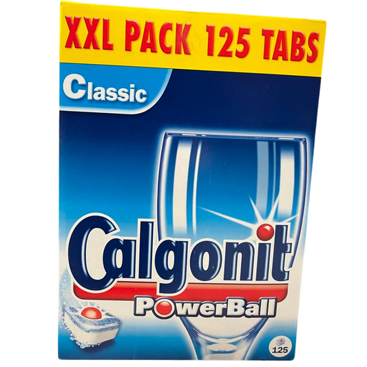 CALGONIT VAATWASTABLETTEN 125 TABS POWERBALL REGULAR