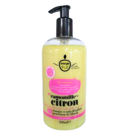 ENERGIE FRUIT HAARMASKER 500 ML CHEVEUX BLONDS NATURELS OU COLORES