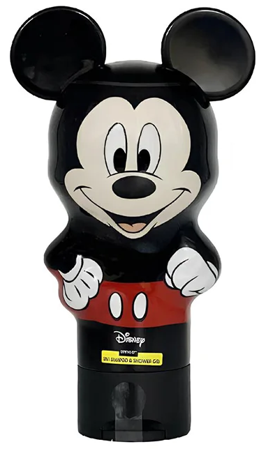 DISNEY MICKEY MOUSE 2IN1 SHAMPOO & DOUCHEGEL 300ML 3D