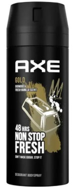 AXE DEODORANT SPRAY GOLD 150ML