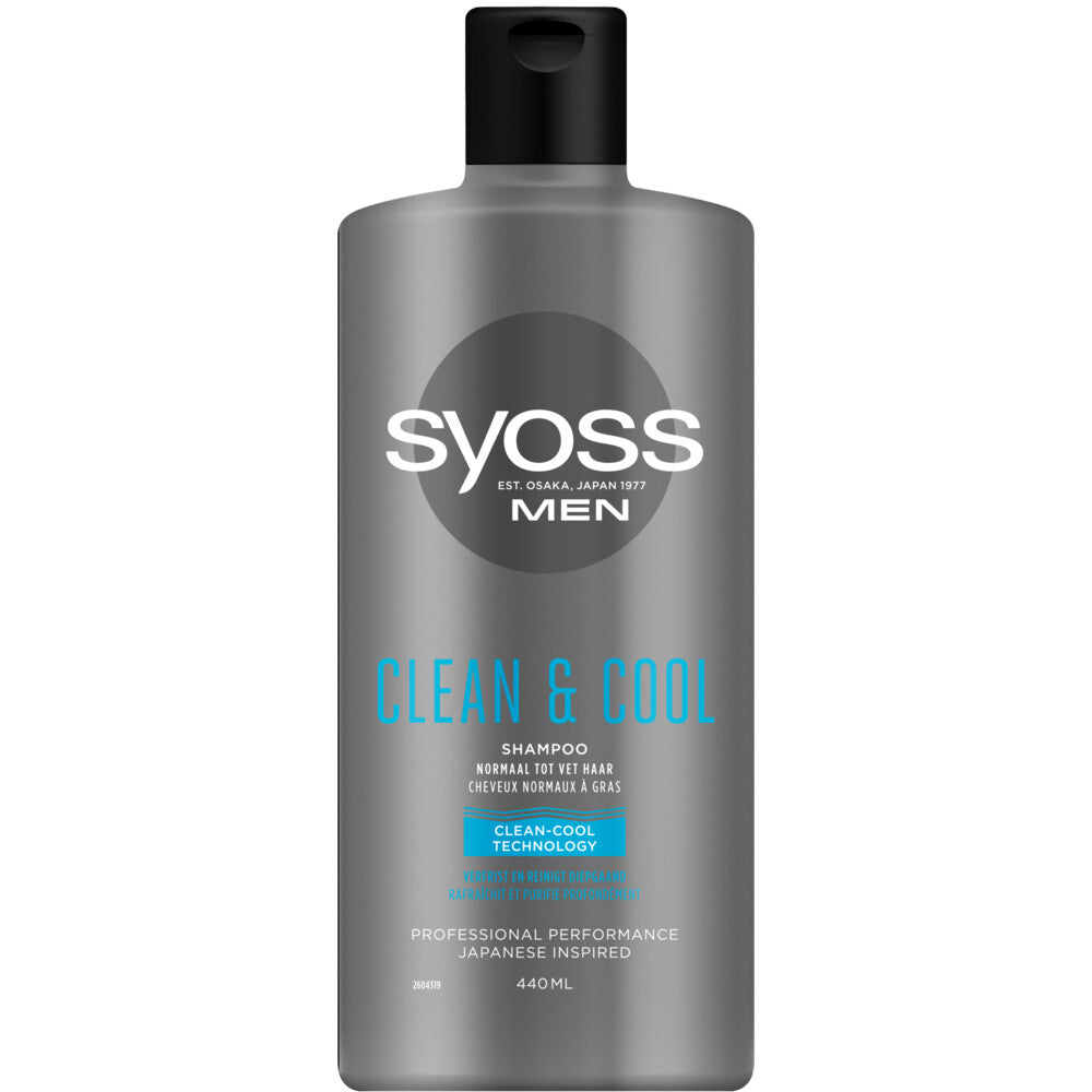 SYOSS SHAMPOO 440 ML MEN CLEAN AND COOL