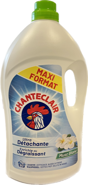 CHANTECLAIR VLOEIBAAR WASMIDDEL 80SC 3600ML MUSC BLANC