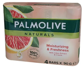 PALMOLIVE ZEEPBLOK MOISTURIZING & FRESHNESS 4X90GR CITRUS