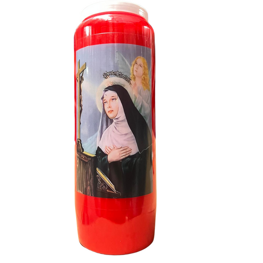 NOVEENKAARS ROOD 9-DAGENBRANDER HEILIGE RITA FR + GEBED