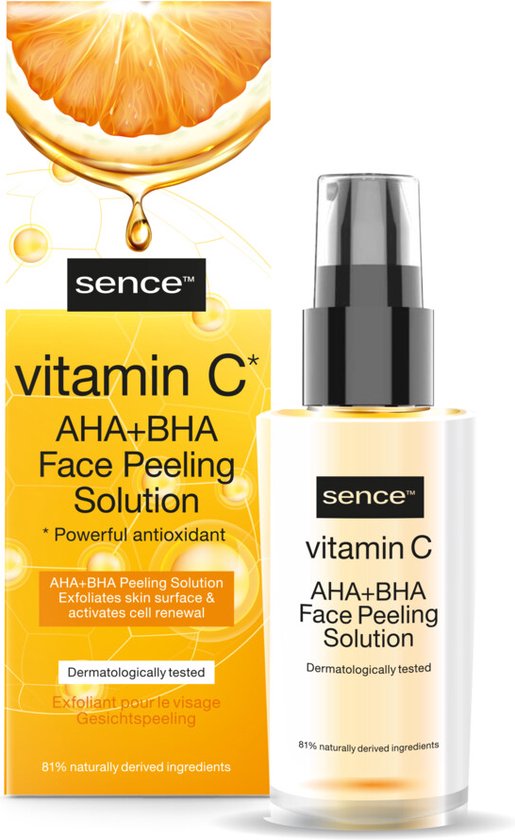 SENCE GEZICHTSPEELING VITAMINE C 30ML