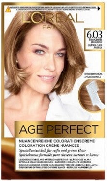L'OREAL PARIS HAARKLEURING 6.03 STRALENDLICHTBRUIN AGE PERFECT