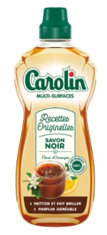 CAROLIN ALLESREINIGER SAVON NOIR & FLEUR D'ORANGER 1L