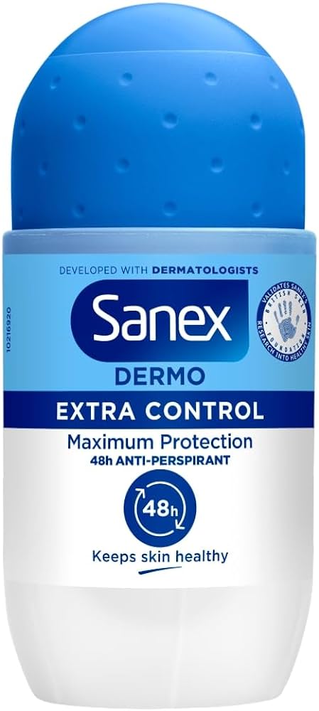 SANEX DEO ROLLER 50ML PH BALANCE      EXTRA CONTROL