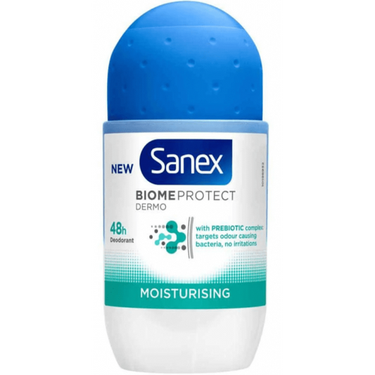 SANEX DEO ROLLER 50ML BIOME PROTECT      MOISTURISING