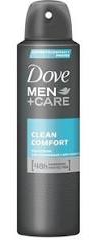 DOVE MEN+CARE DEO SPRAY 200ML CLEAN