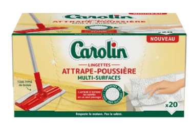 CAROLIN STOFDOEKJES MULTI-OPPERVLAKKEN X20