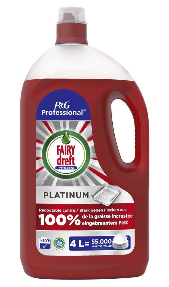 DREFT FAIRY PROFESSIONAL AFWASMIDDEL 4L PLATINUM