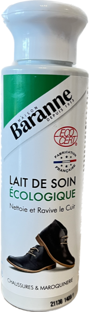 BARANNE VERZORGINGSMELK ECOLOGISCH 100ML SCHOENEN & LEDERWAREN