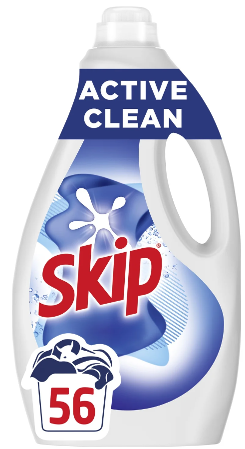 SKIP VLOEIBAAR WASMIDDEL ACTIVE CLEAN 56SC 2,52L