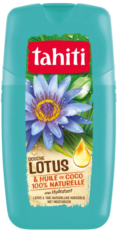 TAHITI DOUCHE 250 ML LOTUS HUILE COCO