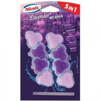 NICOLS WC MULTI BLOK 2 ST   LAVENDEL