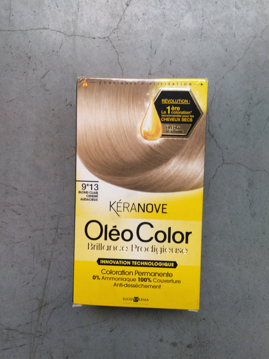 KERANOVE HAARKLEURING OLEO COLOR 9 * 13 LICHT ASBLOND