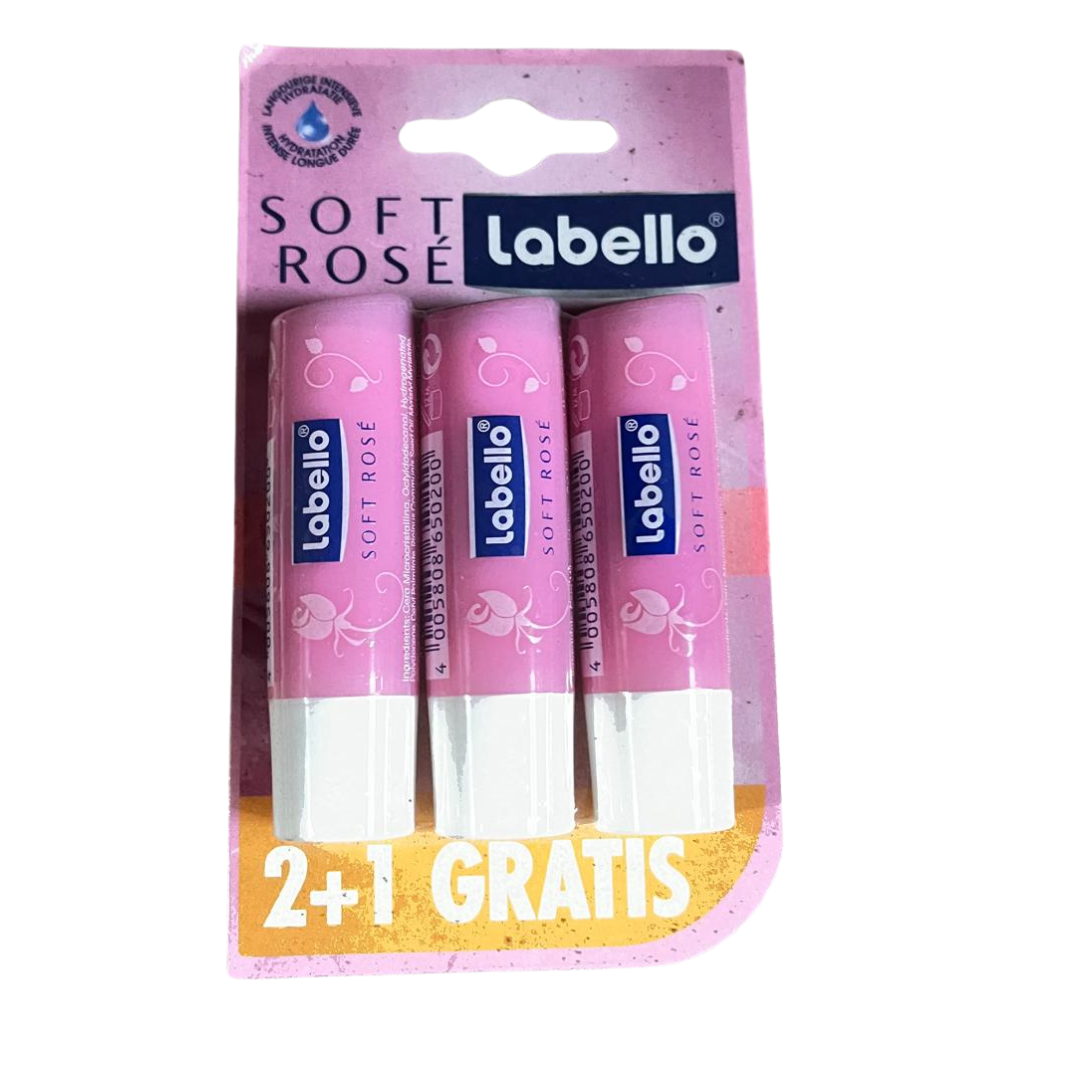 LABELLO SOFT ROSE 3 ST