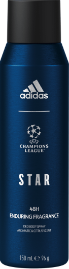 ADIDAS DEODORANT 150ML CHAMPIONS LEAGUE STAR