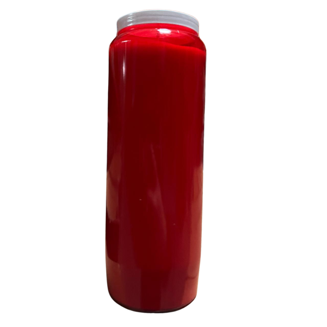 NOVEENKAARS ROOD VASTE GODSLAMPOLIE