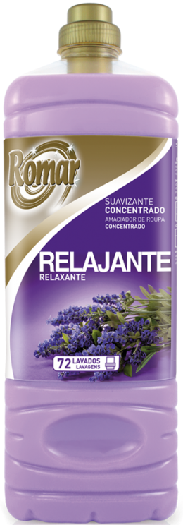 ROMAR SOFT WASVERZACHTER 2L RELAX 72 WASBEURTEN (RELAJANTE)