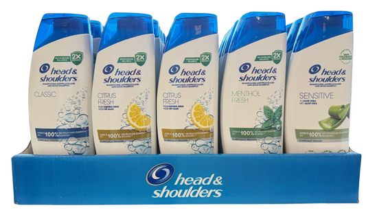 HEAD & SHOULDERS SHAMPOO 300ML DISPLAY 30ST