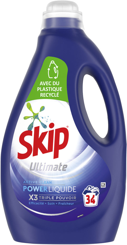 SKIP VLOEIBAAR WASMIDDEL 1,7L 34SC ULTIMATE ACTIVE CLEAN
