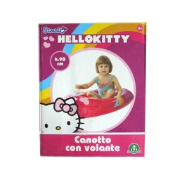 HELLO KITTY OPBLAASBARE BOOT MET STUUR 90 CM