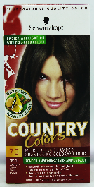 SCHWARZKOPF COUNTRY COLORS HAARKLEURING 70 BRAZIL DONKERBRUIN